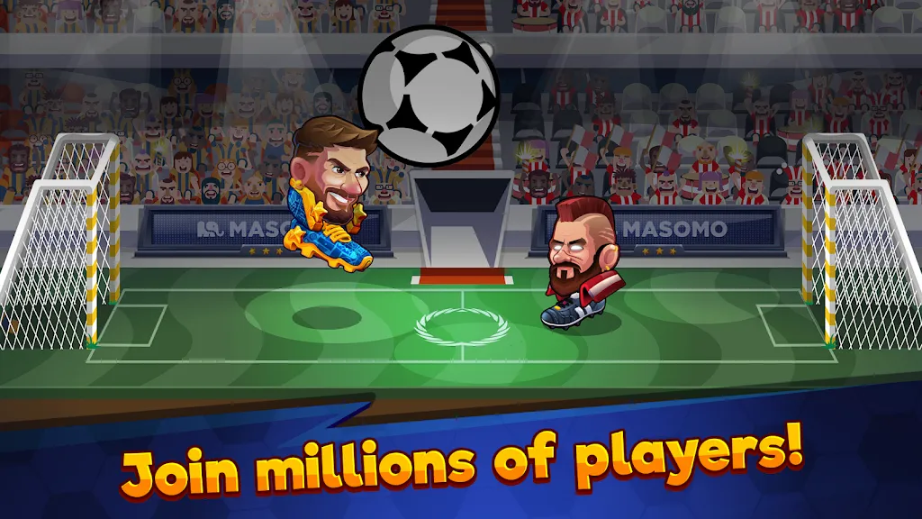 Head Ball 2 — Online Soccer (Хед Болл 2) [MOD: Много монет/Энергии] - Скриншот 1