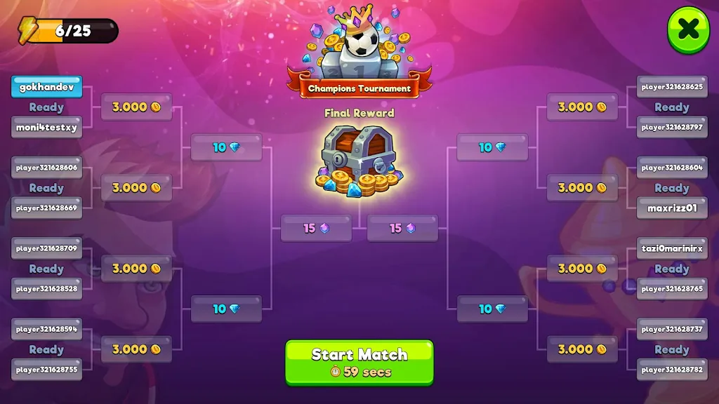 Head Ball 2 — Online Soccer (Хед Болл 2) [MOD: Много монет/Энергии] - Скриншот 5