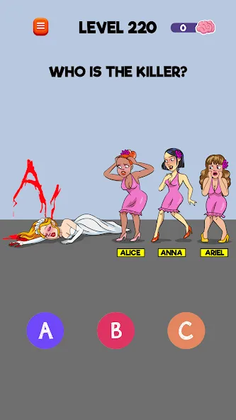 Riddle Test: Brain Teaser Game (Брейндом 3) [MOD: Premium/Unlocked] - Скриншот 1