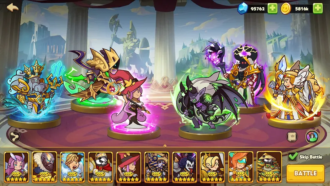 Max Heroes : Casual Idle RPG (Макс Герои) [MOD: Меню/Много денег] - Скриншот 4