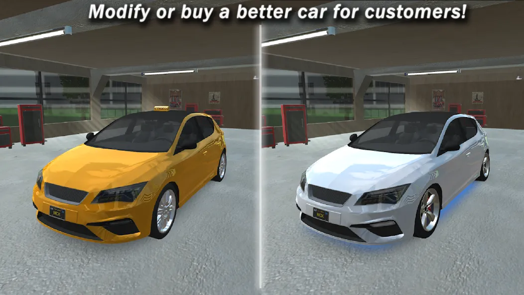 Taxi Boss Simulator [MOD: Меню/Много денег] - Скриншот 2