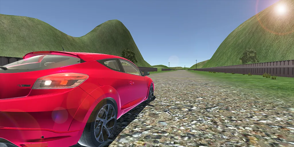 Megane Drift Simulator (Мегане Дрифт Симулятор) [MOD: Все открыто] - Скриншот 1