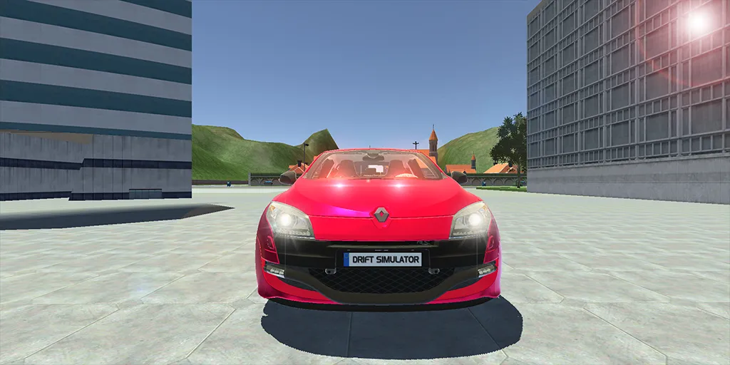 Megane Drift Simulator (Мегане Дрифт Симулятор) [MOD: Все открыто] - Скриншот 2