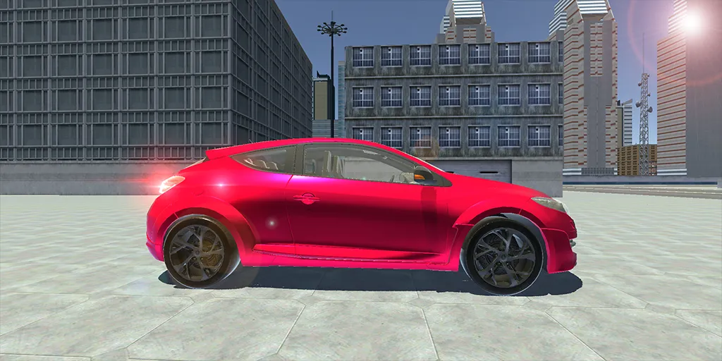 Megane Drift Simulator (Мегане Дрифт Симулятор) [MOD: Все открыто] - Скриншот 3