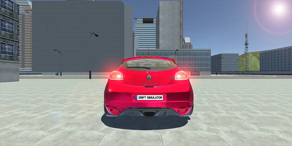 Megane Drift Simulator (Мегане Дрифт Симулятор) [MOD: Все открыто] - Скриншот 4