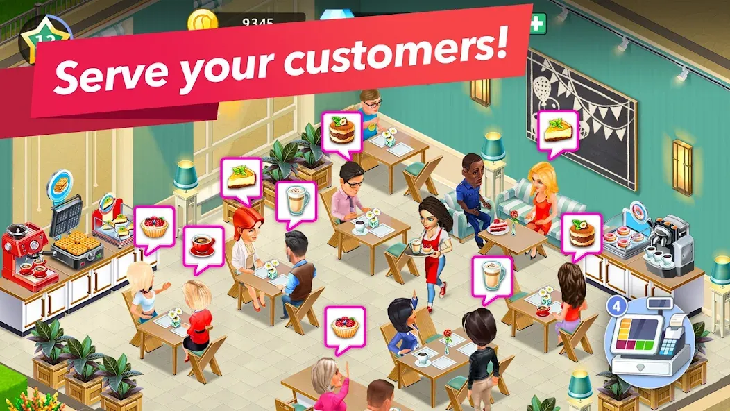 My Cafe — Restaurant Game [MOD: Premium/Unlocked] - Скриншот 3