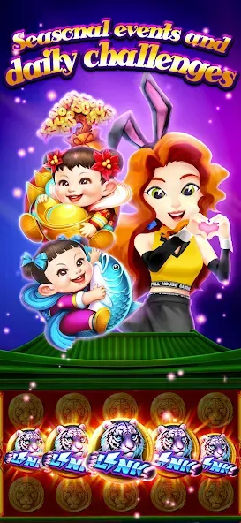 Full House Casino — Slots Game (Фулл Хаус Казино) [MOD: Много монет/Энергии] - Скриншот 5