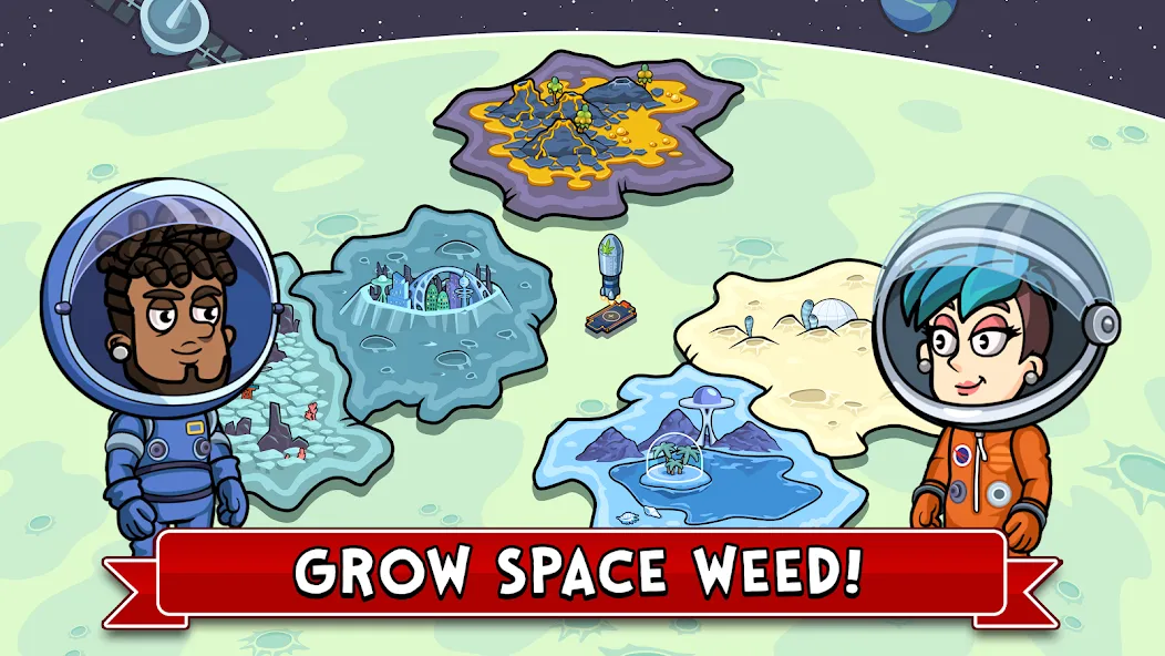 Weed Inc: Idle Tycoon (Уид Инк) [MOD: Бесконечные деньги] - Скриншот 4