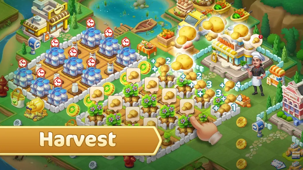 Merge County® (Мердж Каунти) [MOD: Все разблокировано] - Скриншот 2