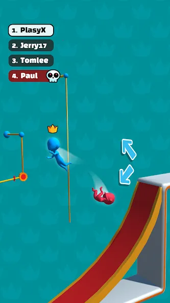 Run Race 3D — Fun Parkour Game (Ран Рейс 3Д) [MOD: Все разблокировано] - Скриншот 3