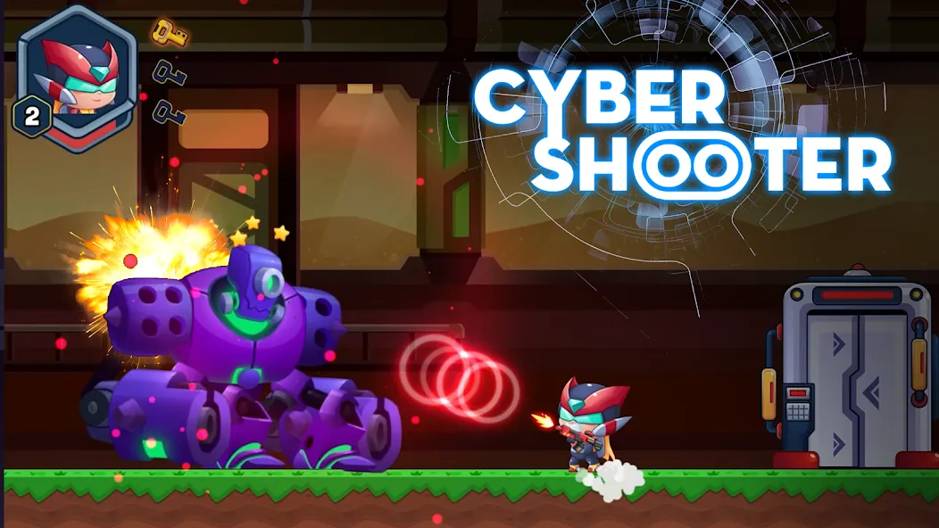 Metal Gun — Cyber Soldier (Метал Ган) [MOD: Меню/Много денег] - Скриншот 3