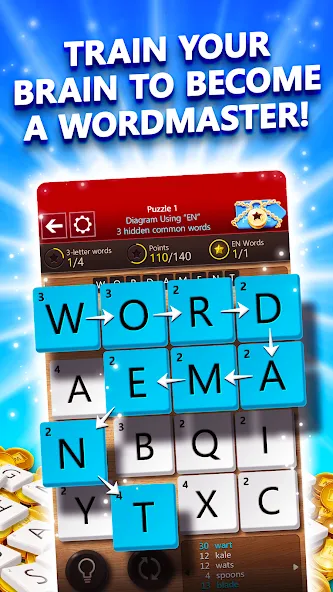 Wordament® by Microsoft (Майкрософт Вордамент) [MOD: Разблокировано] - Скриншот 1
