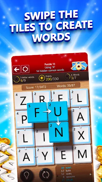 Wordament® by Microsoft (Майкрософт Вордамент) [MOD: Разблокировано] - Скриншот 2