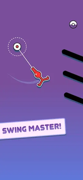 Stickman Hook [MOD: Все разблокировано] - Скриншот 3