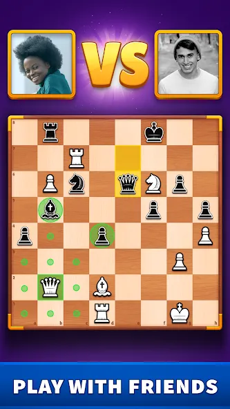 Chess Clash: Online & Offline [MOD: Mega Mod/Меню] - Скриншот 1