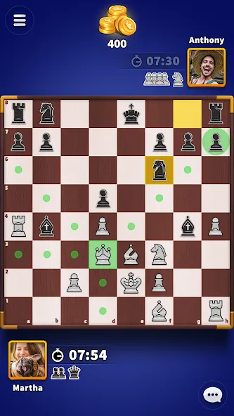 Chess Clash: Online & Offline [MOD: Mega Mod/Меню] - Скриншот 5