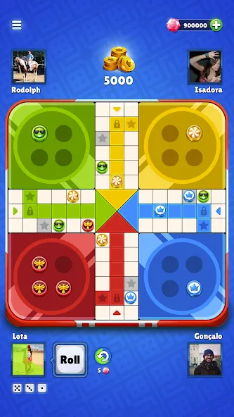 Ludo Party : Dice Board Game (Лудо Пати) [MOD: Меню/Много денег] - Скриншот 1