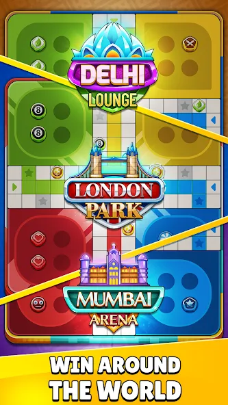 Ludo Party : Dice Board Game (Лудо Пати) [MOD: Меню/Много денег] - Скриншот 3
