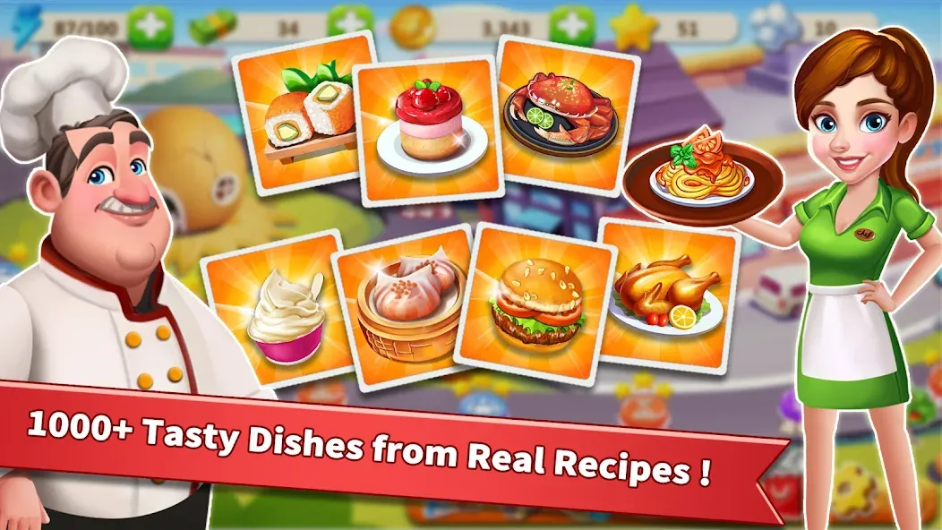 Rising Super Chef — Cook Fast (Райзинг Супер Шеф) [MOD: Разблокировано] - Скриншот 5
