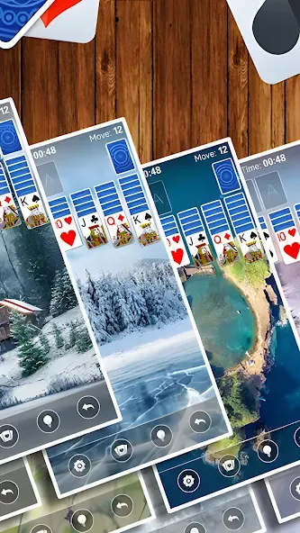 Solitaire Card Game (Солитер карточная игра) [MOD: Разблокировано] - Скриншот 4