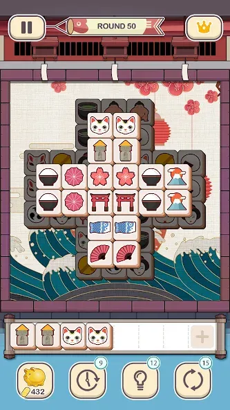 Tile Fun — Triple Puzzle Game (Тайл Фан) [MOD: Premium/Unlocked] - Скриншот 4