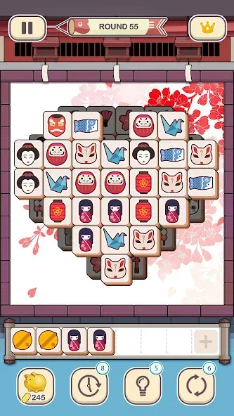 Tile Fun — Triple Puzzle Game (Тайл Фан) [MOD: Premium/Unlocked] - Скриншот 5
