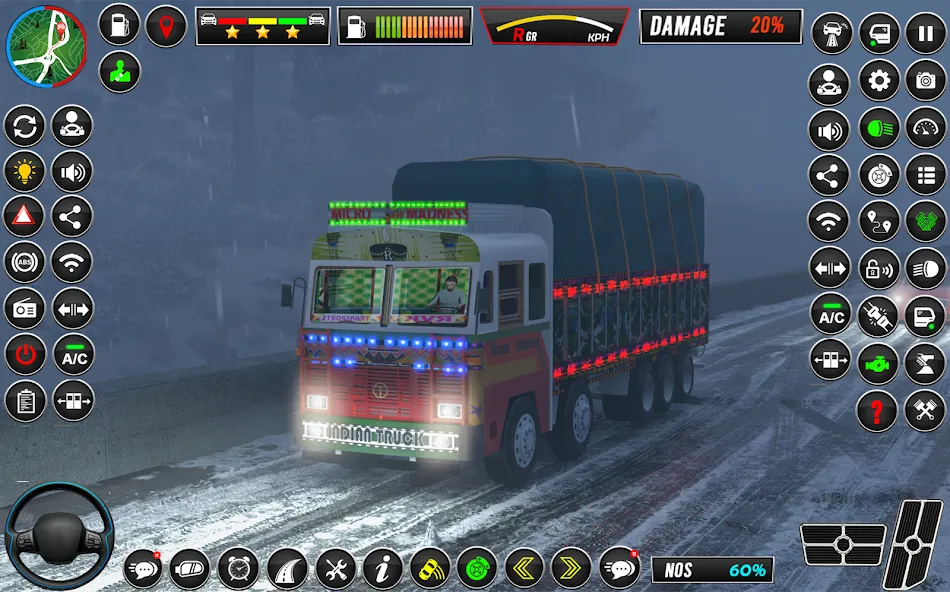 Indian Truck Game 3d Truck sim (Трак Геймс Драйвинг Симулятор) [MOD: Все разблокировано] - Скриншот 2