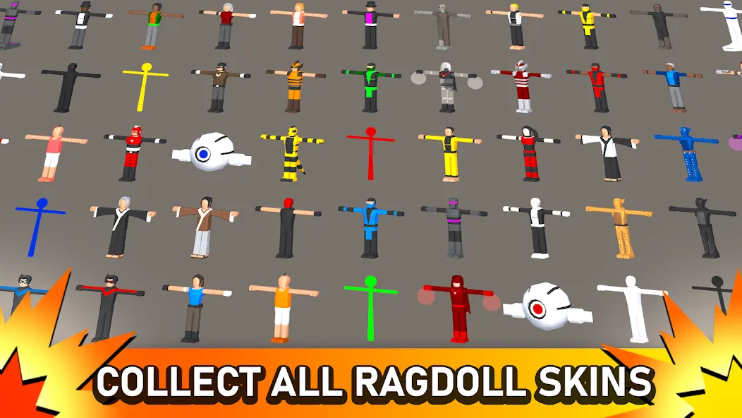 Smashgrounds.io: Ragdoll Arena [MOD: Разблокировано] - Скриншот 5