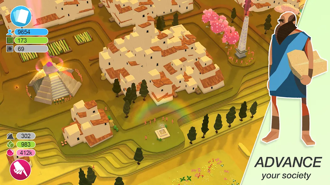 Godus (Годус) [MOD: Все разблокировано] - Скриншот 2