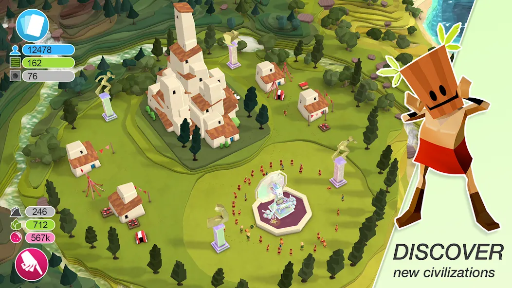 Godus (Годус) [MOD: Все разблокировано] - Скриншот 4