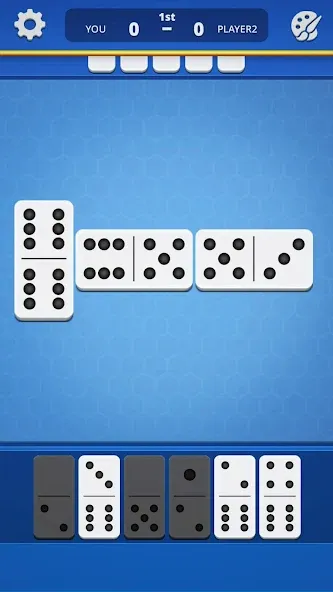 Dominoes — Classic Domino Game (Домино) [MOD: Mega Mod/Меню] - Скриншот 1