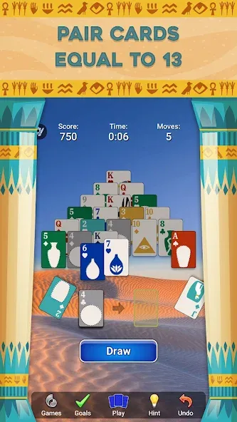 Pyramid Solitaire — Card Games (Пирамида Солитер) [MOD: Мод Меню/Взлом] - Скриншот 2