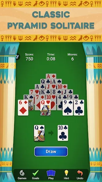 Pyramid Solitaire — Card Games (Пирамида Солитер) [MOD: Мод Меню/Взлом] - Скриншот 3
