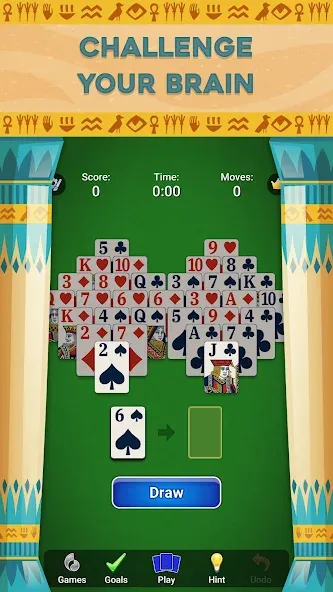 Pyramid Solitaire — Card Games (Пирамида Солитер) [MOD: Мод Меню/Взлом] - Скриншот 5