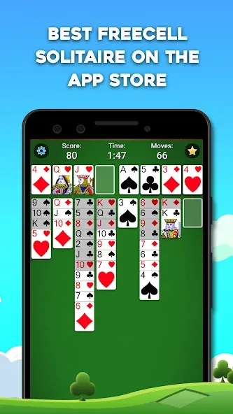FreeCell Solitaire: Card Games (Фрицелл пасьянс) [MOD: Много монет/Энергии] - Скриншот 2