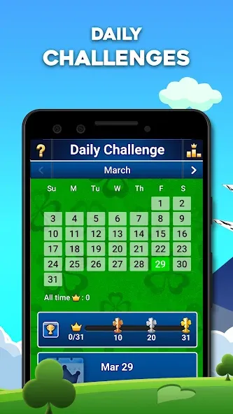 FreeCell Solitaire: Card Games (Фрицелл пасьянс) [MOD: Много монет/Энергии] - Скриншот 4