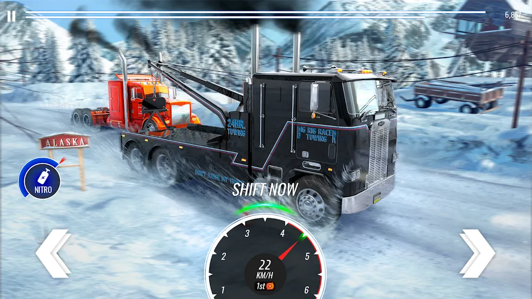 Big Rig Racing: Drag racing (Биг Риг Рейсинг) [MOD: Мод Меню/Взлом] - Скриншот 2