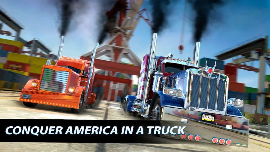 Big Rig Racing: Drag racing (Биг Риг Рейсинг) [MOD: Мод Меню/Взлом] - Скриншот 5