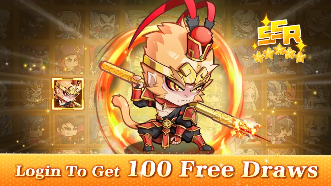 Mythic Summon: Idle RPG (Мифическое Призывание) [MOD: Разблокировано] - Скриншот 2
