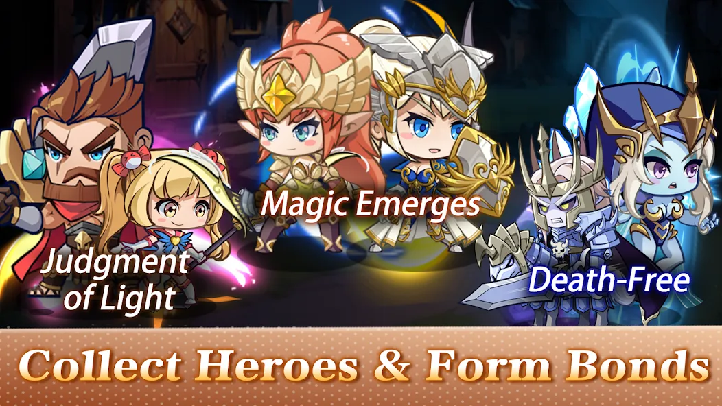 Mythic Summon: Idle RPG (Мифическое Призывание) [MOD: Разблокировано] - Скриншот 5