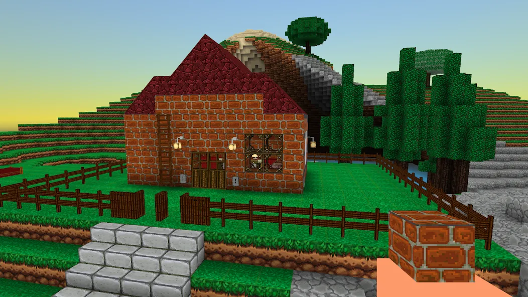BlockBuild Craft a Dream World (БлокБилд Крафт мира мечты) [MOD: Разблокировано] - Скриншот 2