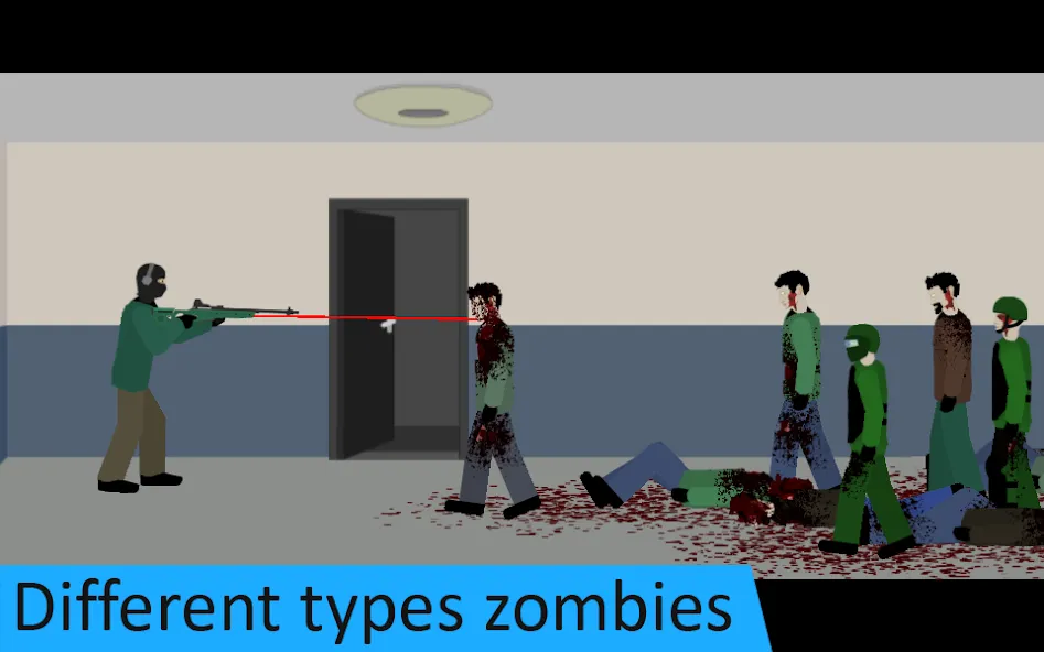 Flat Zombies: Defense&Cleanup (Флэт Зомби) [MOD: Все открыто] - Скриншот 2