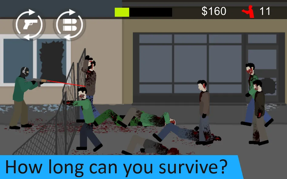 Flat Zombies: Defense&Cleanup (Флэт Зомби) [MOD: Все открыто] - Скриншот 5