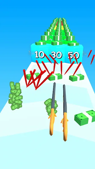 Gun Head Run (Ган Хэд Ран) [MOD: Много монет/Энергии] - Скриншот 1