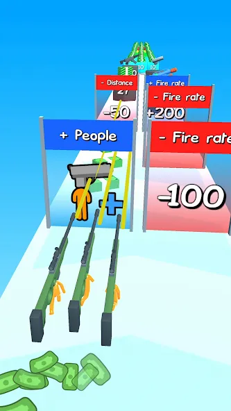 Gun Head Run (Ган Хэд Ран) [MOD: Много монет/Энергии] - Скриншот 4