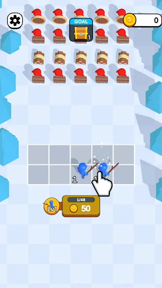 Merge Weapons: Battle Game (Мердж Вепонс) [MOD: Меню/Много денег] - Скриншот 1