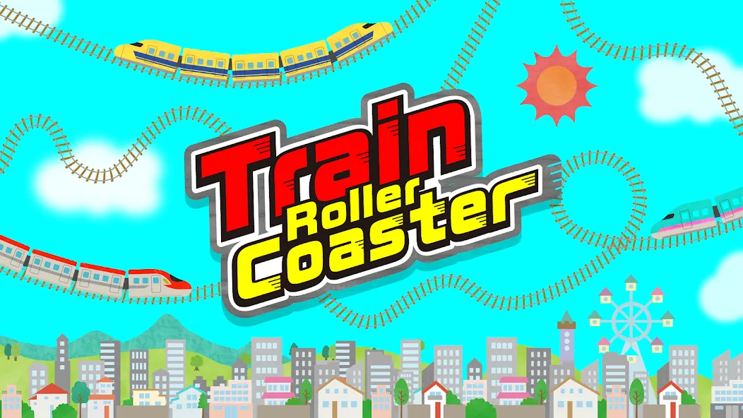 Train Roller Coaster (Трейн Роллеркостер) [MOD: Разблокировано] - Скриншот 4