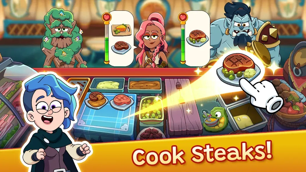 Potion Punch 2: Cooking Quest (Пошен Панч 2) [MOD: Много монет/Энергии] - Скриншот 2