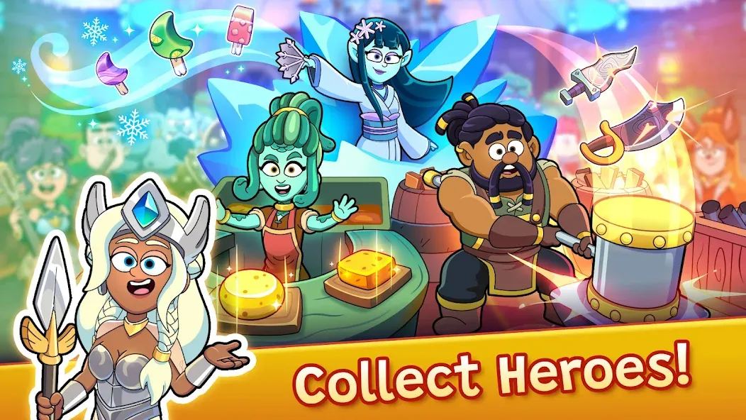 Potion Punch 2: Cooking Quest (Пошен Панч 2) [MOD: Много монет/Энергии] - Скриншот 3