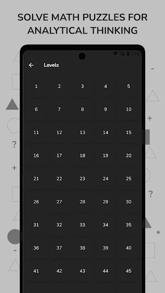 Math Puzzle & Brain Riddles [MOD: Premium/Unlocked] - Скриншот 1